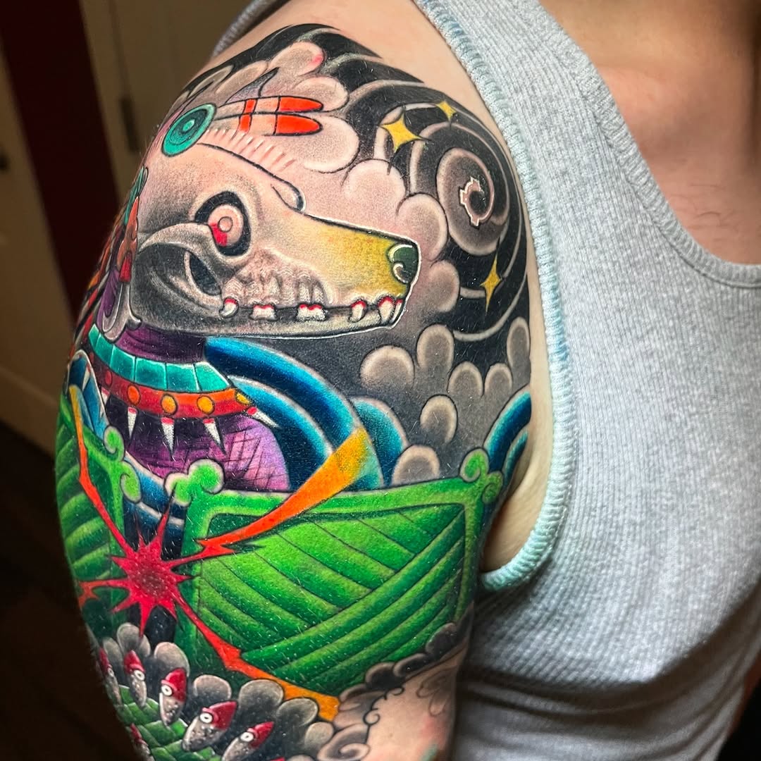 Tattoo by @meza.cruz.tatuajes โ japanese_irezumi