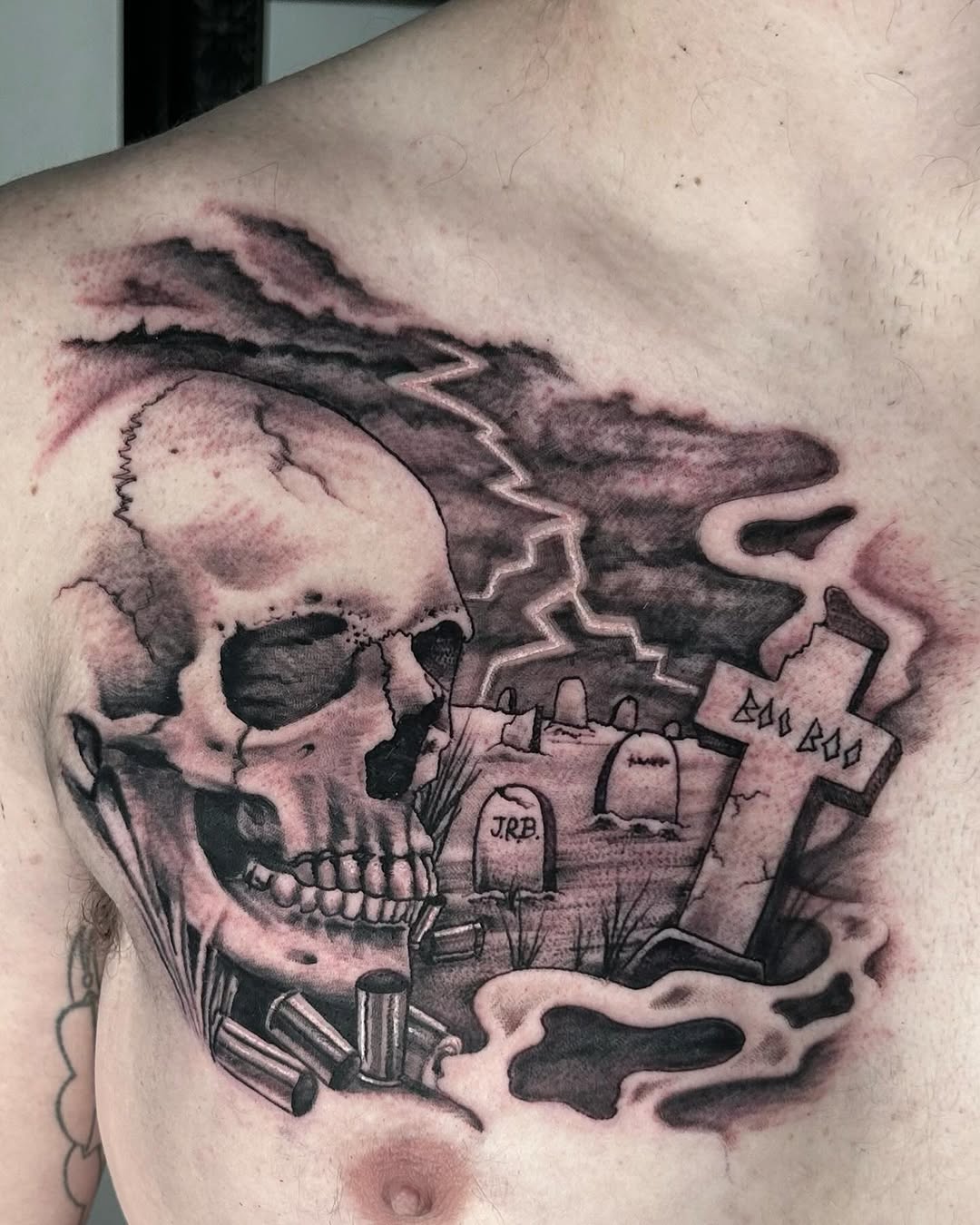 Tattoo by @dalton_king_tattoos — black_and_grey, realism