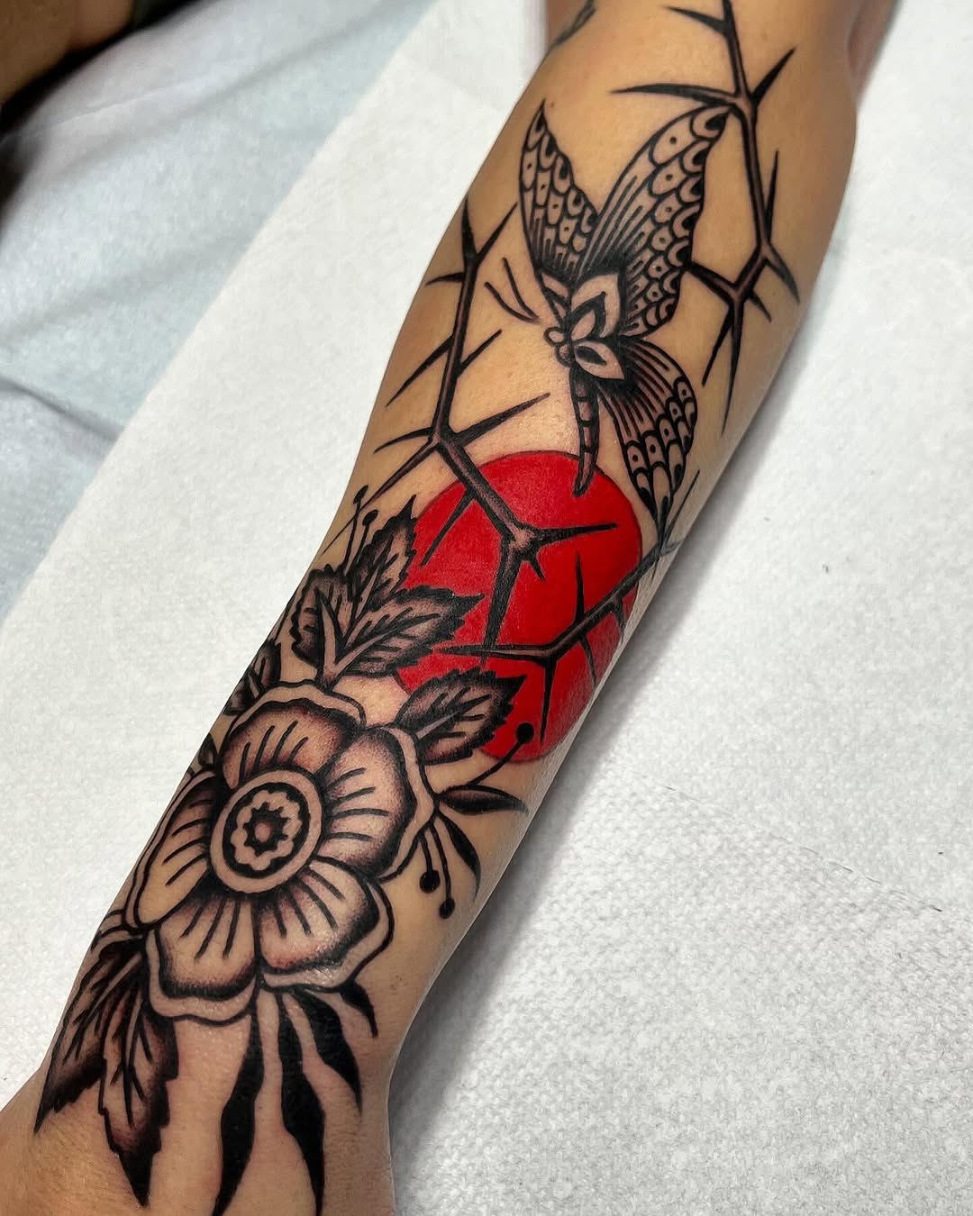 Tattoo by @hollydanesi โ american_traditional