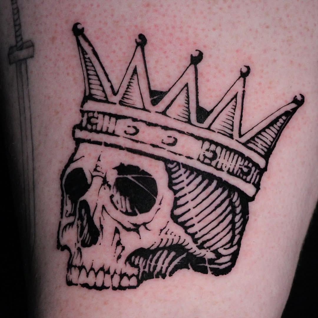 Tattoo by @jefe.ink โ blackwork