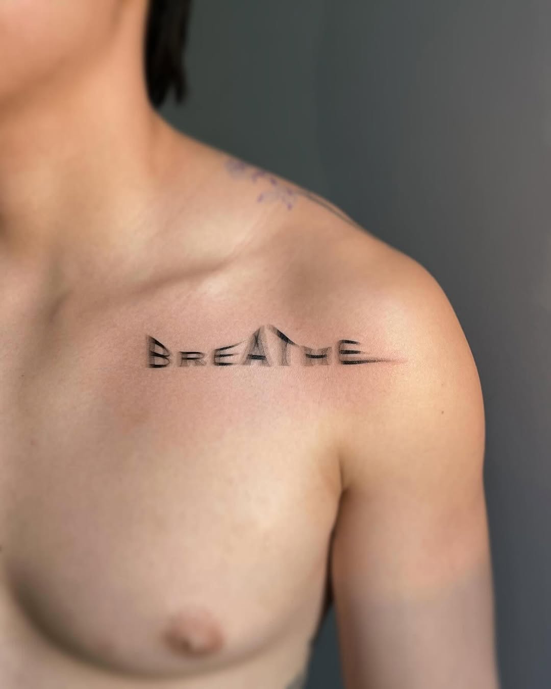 Tattoo by @devamariyaa — lettering_script, fine_line