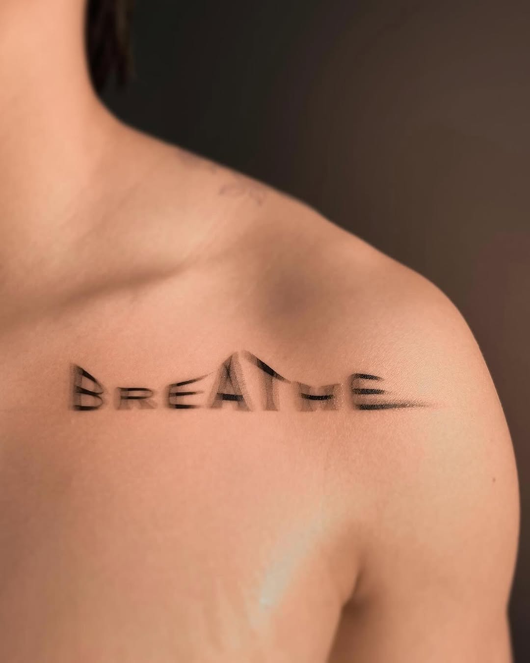 Tattoo by @devamariyaa — lettering_script, fine_line