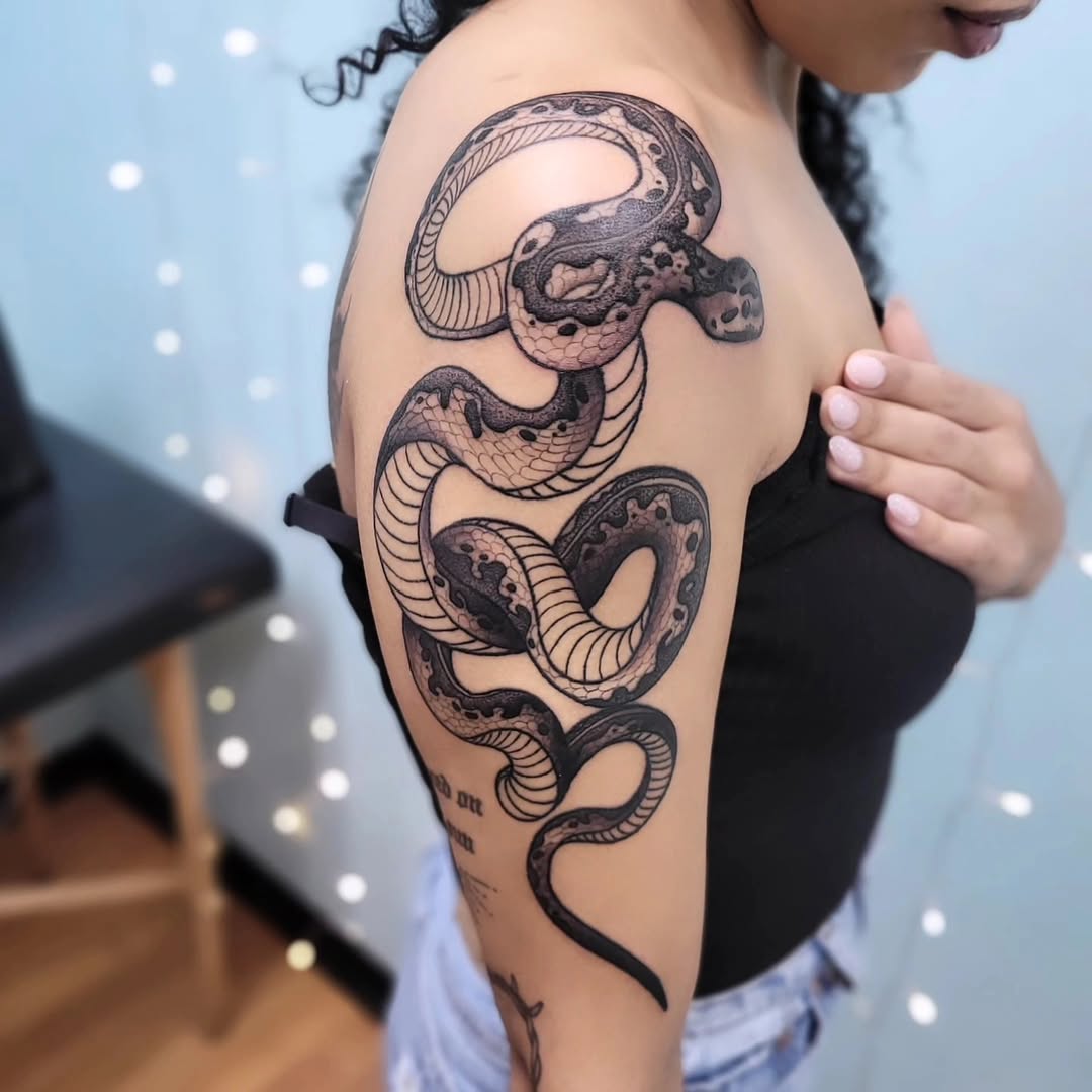 Tattoo by @tatsbykyra1 — black_and_grey, realism