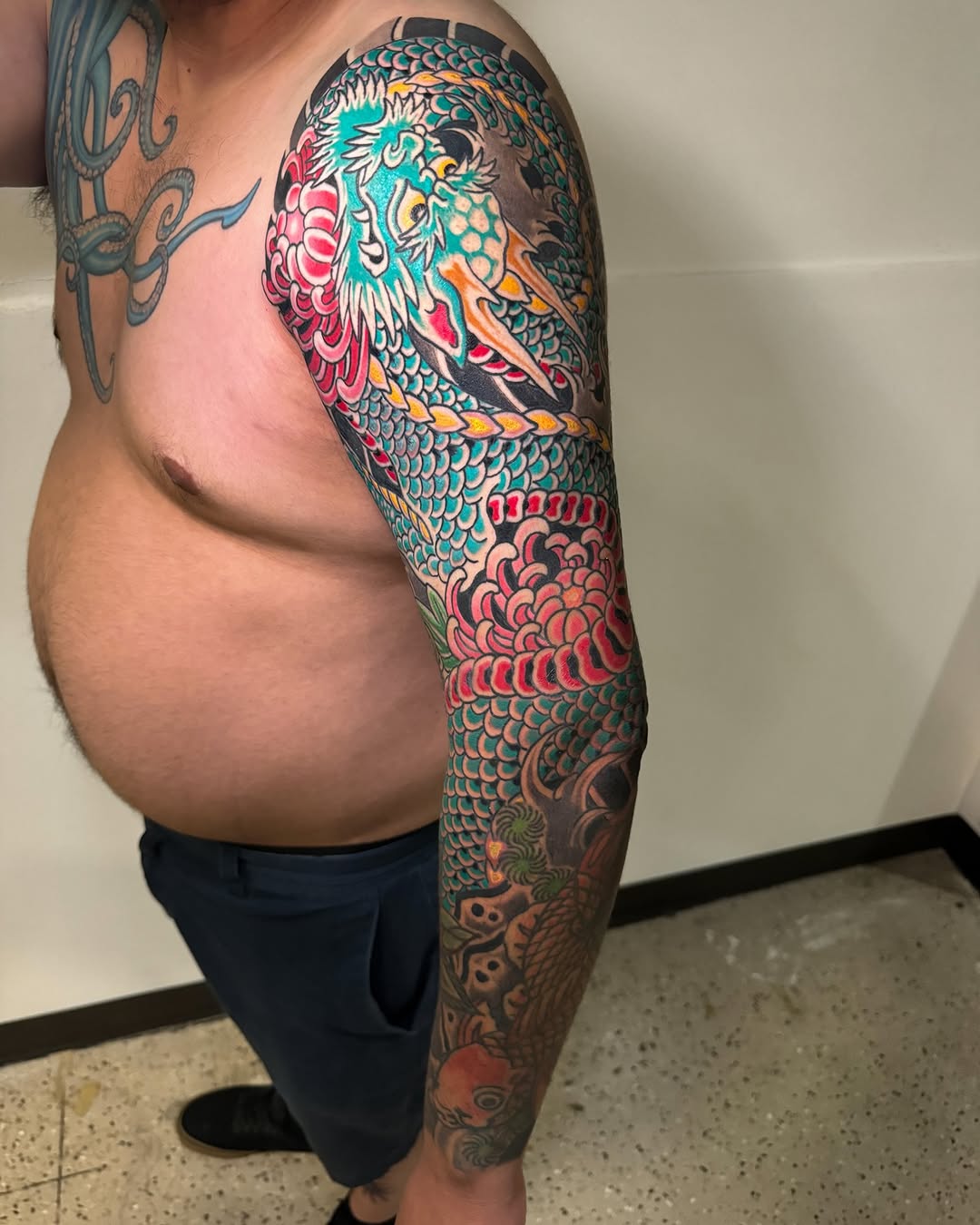 Tattoo by @mattbrookstattoo — japanese_irezumi