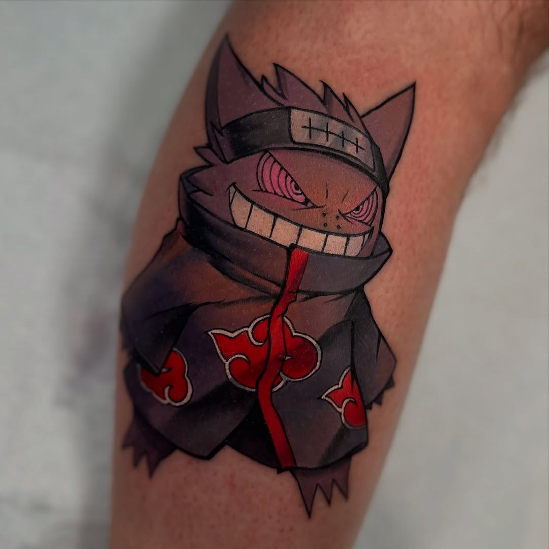 Tattoo by @lesha.misho — anime, new_school