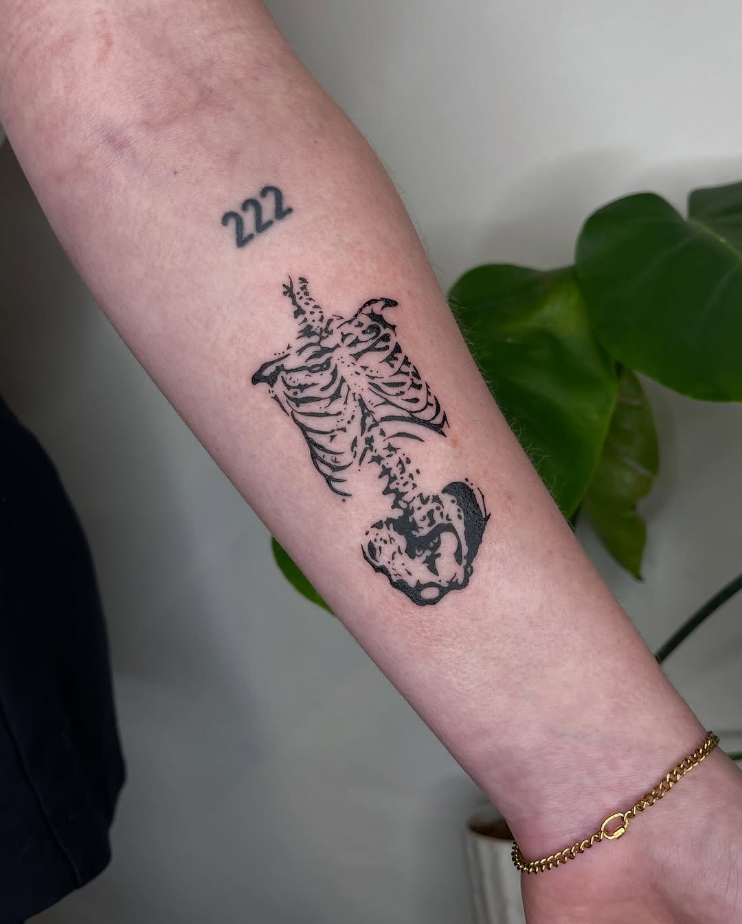 Tattoo by @nicol.ink_ — blackwork