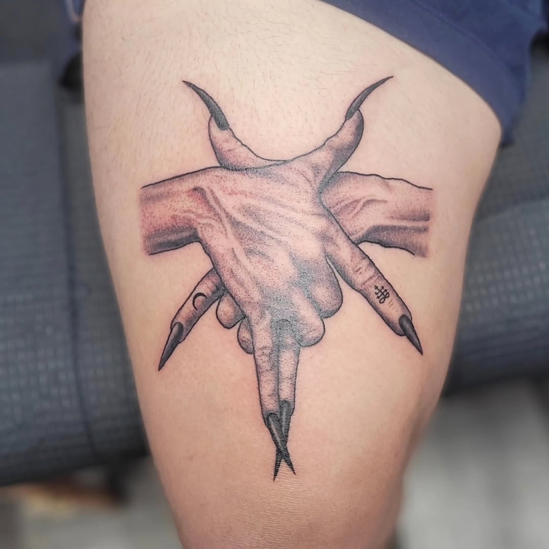 Tattoo by @tatsbykyra1 — black_and_grey, realism
