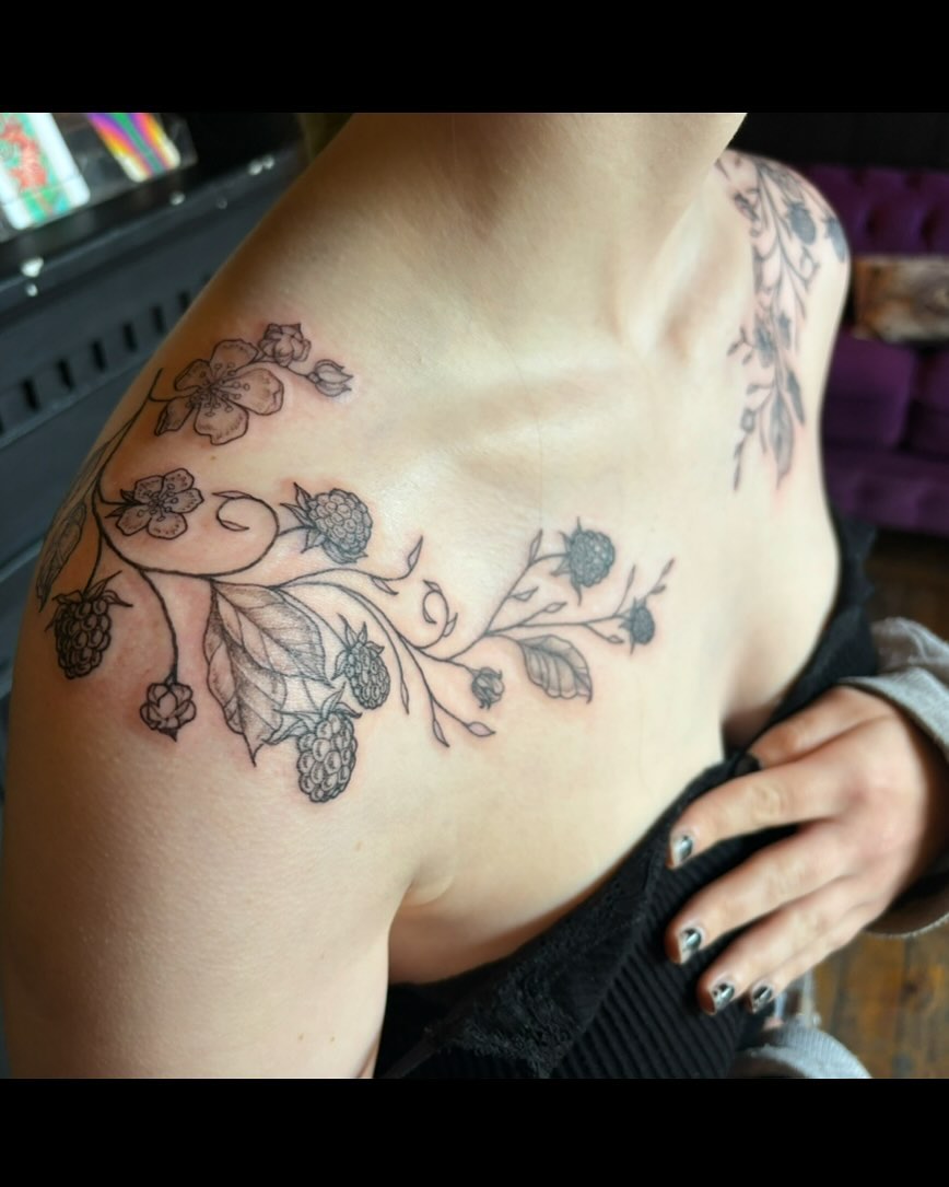 Tattoo by @jolley.ink — illustrative, fine_line