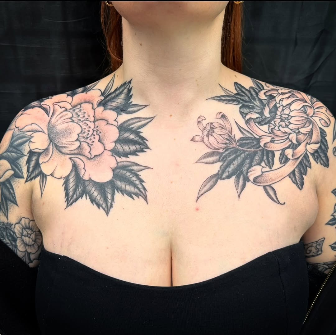 Tattoo by @blackworkboston — japanese_irezumi, black_and_grey