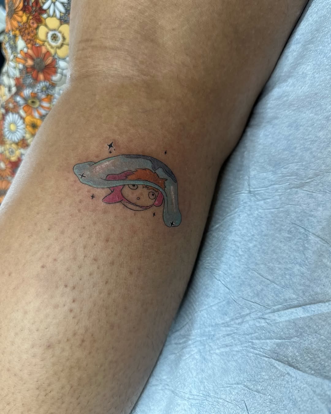 Tattoo by @cherryy.tattooist — anime