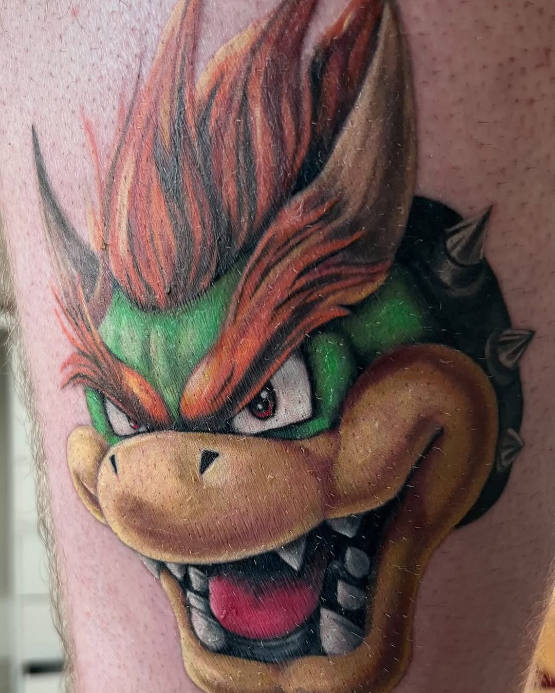 Tattoo by @vancummingstattoo β realism, anime
