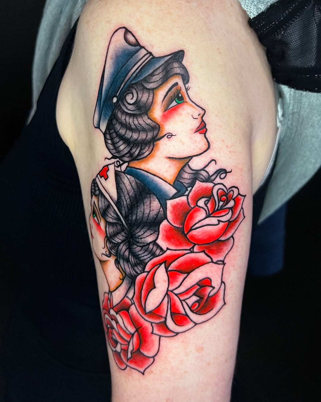 Tattoo by @coco.tattoo_ — american_traditional, neo_traditional