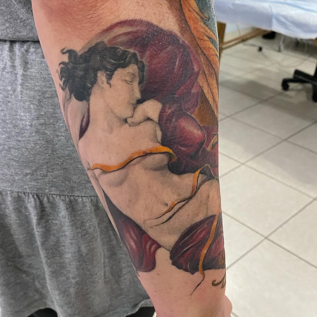 Tattoo by @doctorze — realism, illustrative