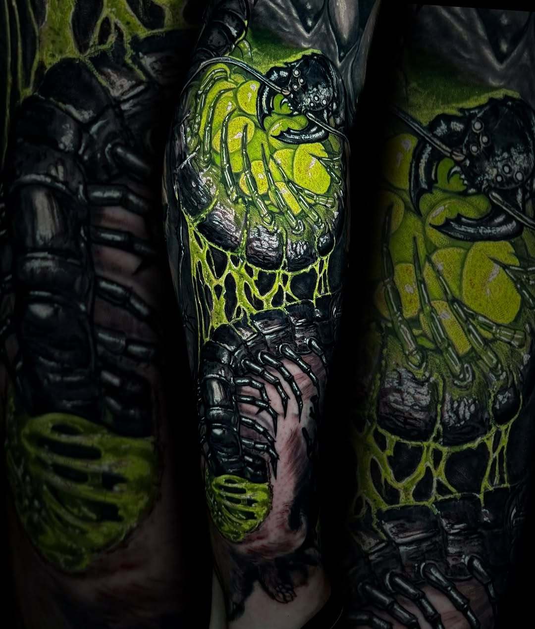 Tattoo by @spacezombietattoo β realism, dark_realism