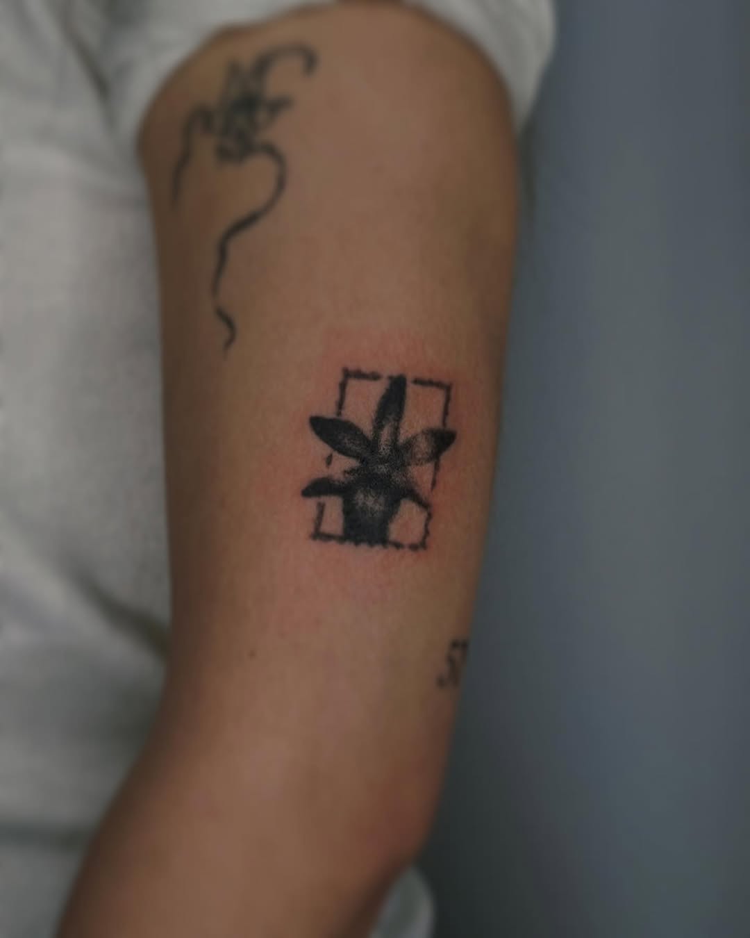 Tattoo by @sankangstudio โ black_and_grey, fine_line