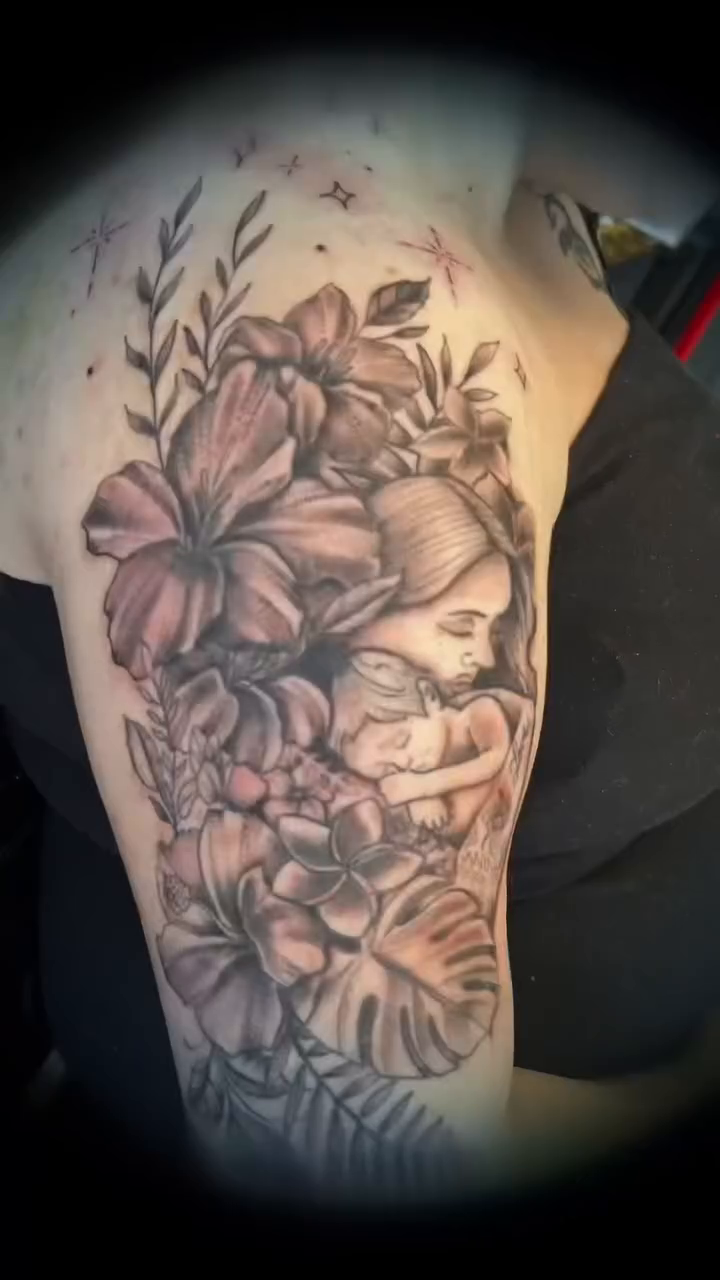 Tattoo by @samson.akers — realism, black_and_grey