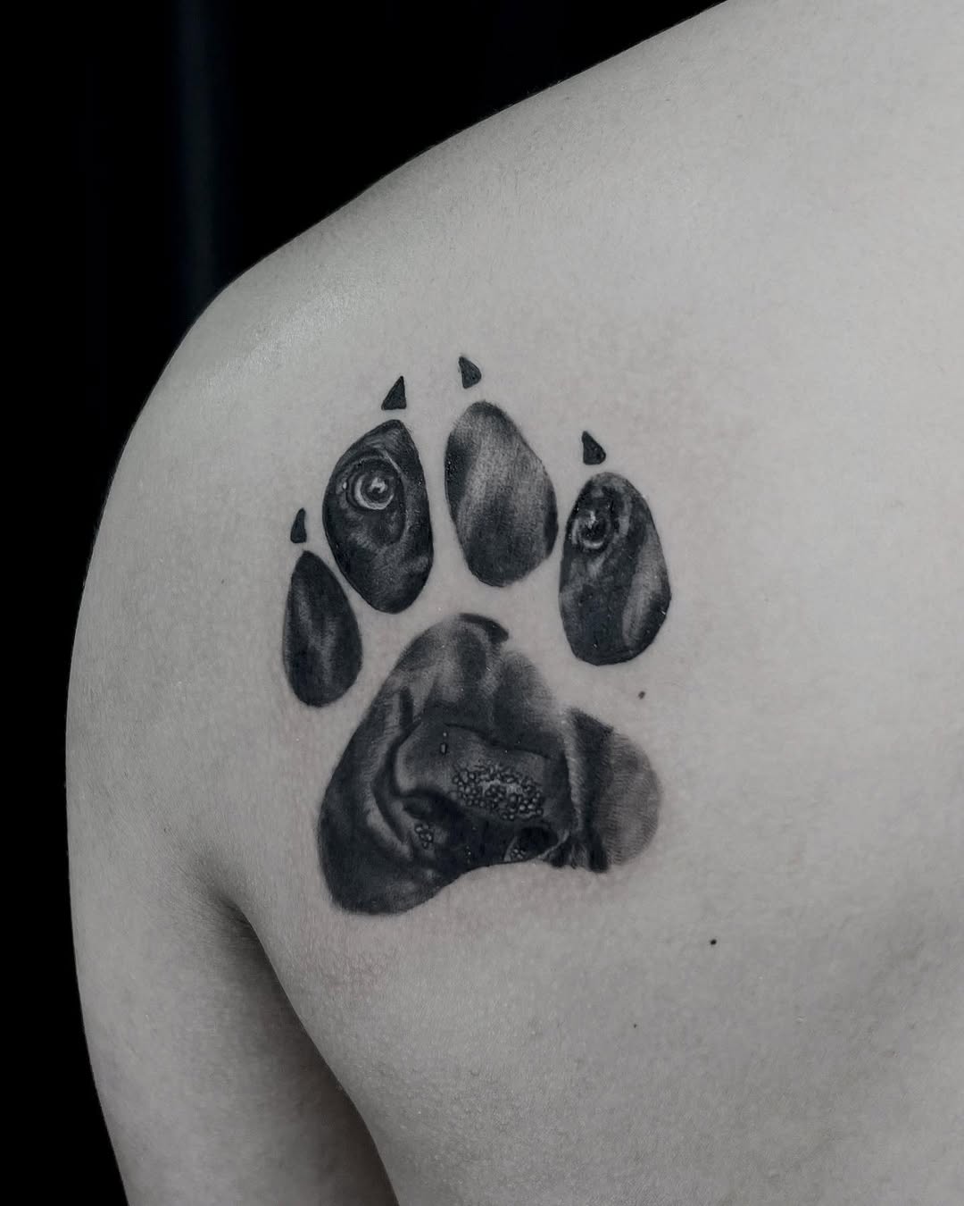 Tattoo by @sspc_tattoo_ink — realism, black_and_grey