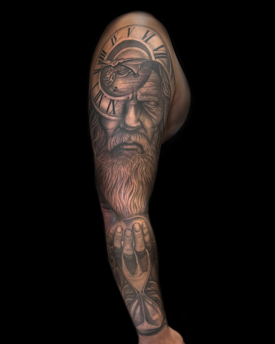 Tattoo by @brandonkirkeby — realism, black_and_grey