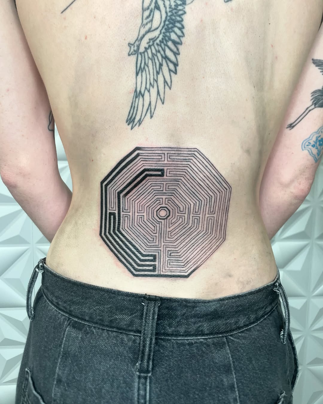 Tattoo by @ander.tattoos โ geometric, blackwork