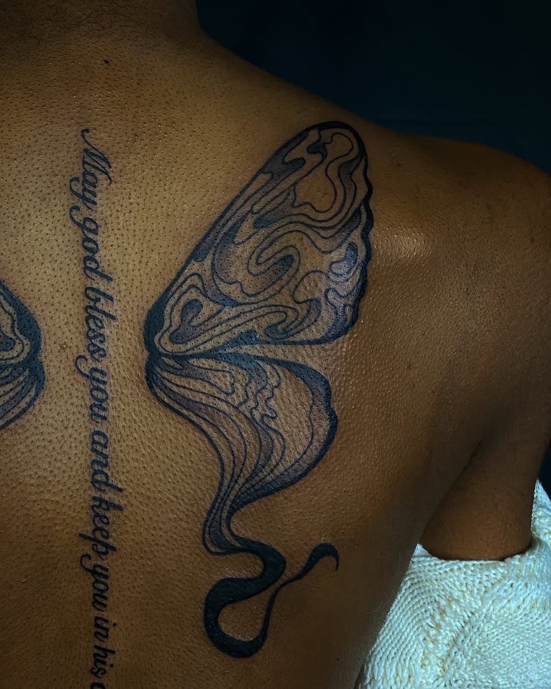 Tattoo by @spicy_sugarrr_tattoos — illustrative, black_and_grey