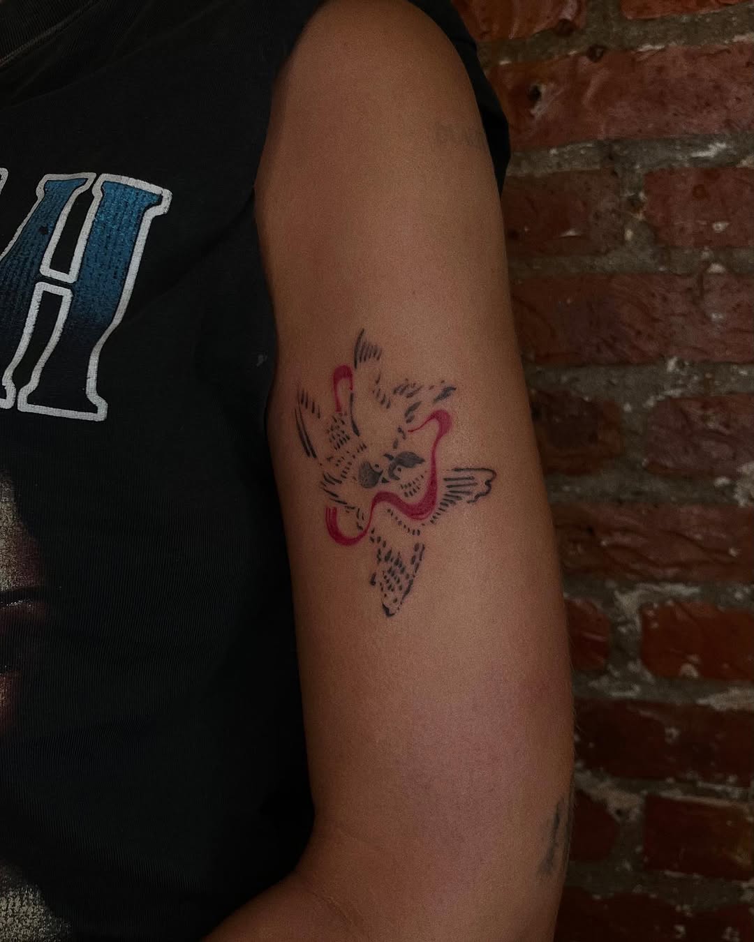Tattoo by @sankangstudio โ fine_line, sketch