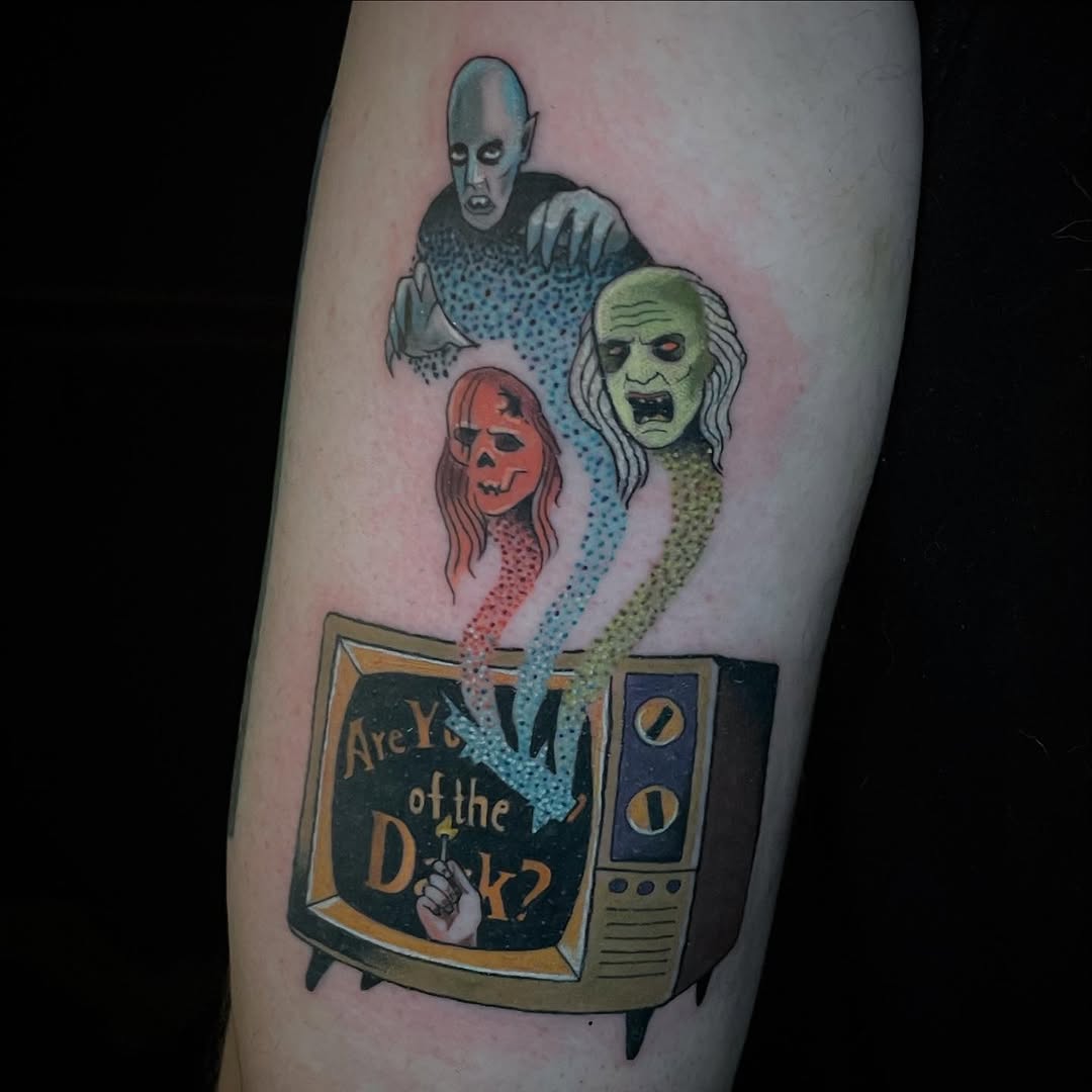 Tattoo by @bisbytattoos โ new_school, illustrative
