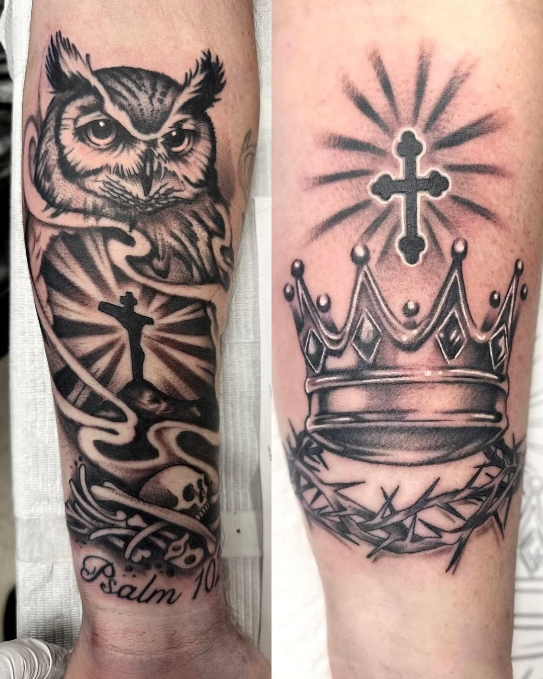 Tattoo by @tattoos_by_mr.vincent — realism, black_and_grey