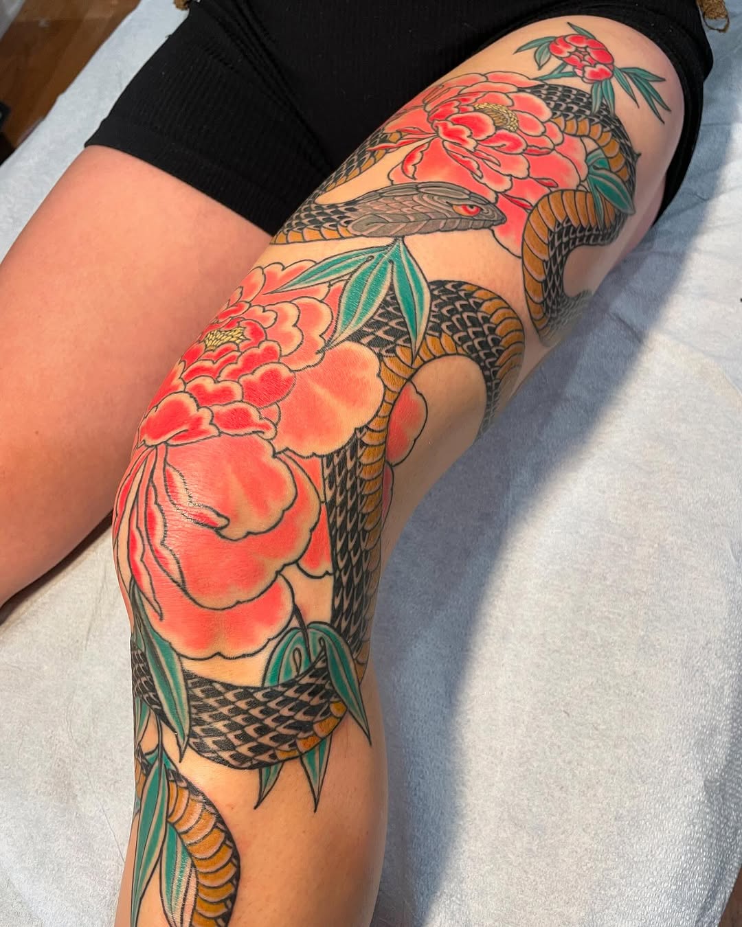Tattoo by @ginaserpentina โ japanese_irezumi, neo_traditional