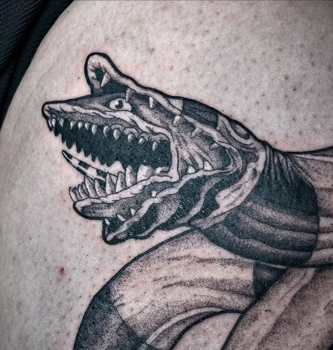 Tattoo by @anissatattoos — black_and_grey, realism