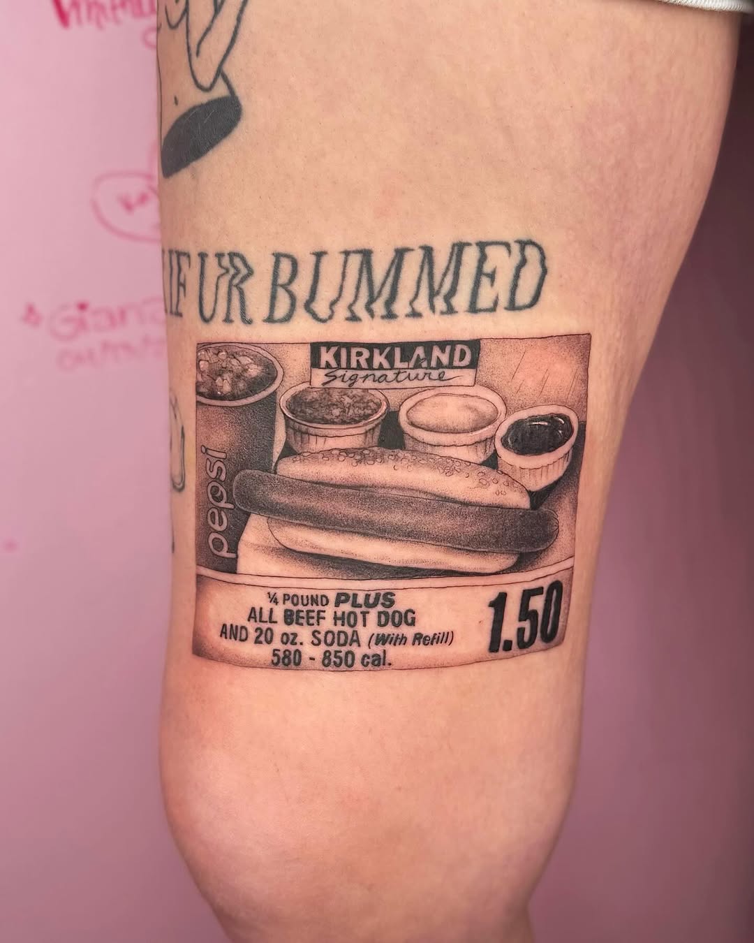 Tattoo by @lilztatz — black_and_grey, realism