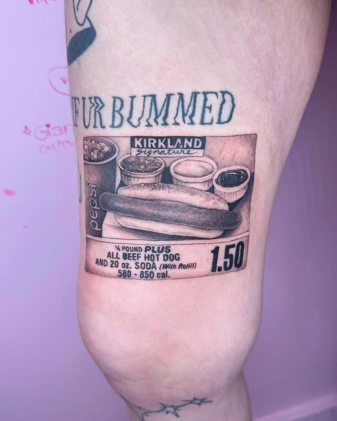 Tattoo by @lilztatz — realism, lettering_script