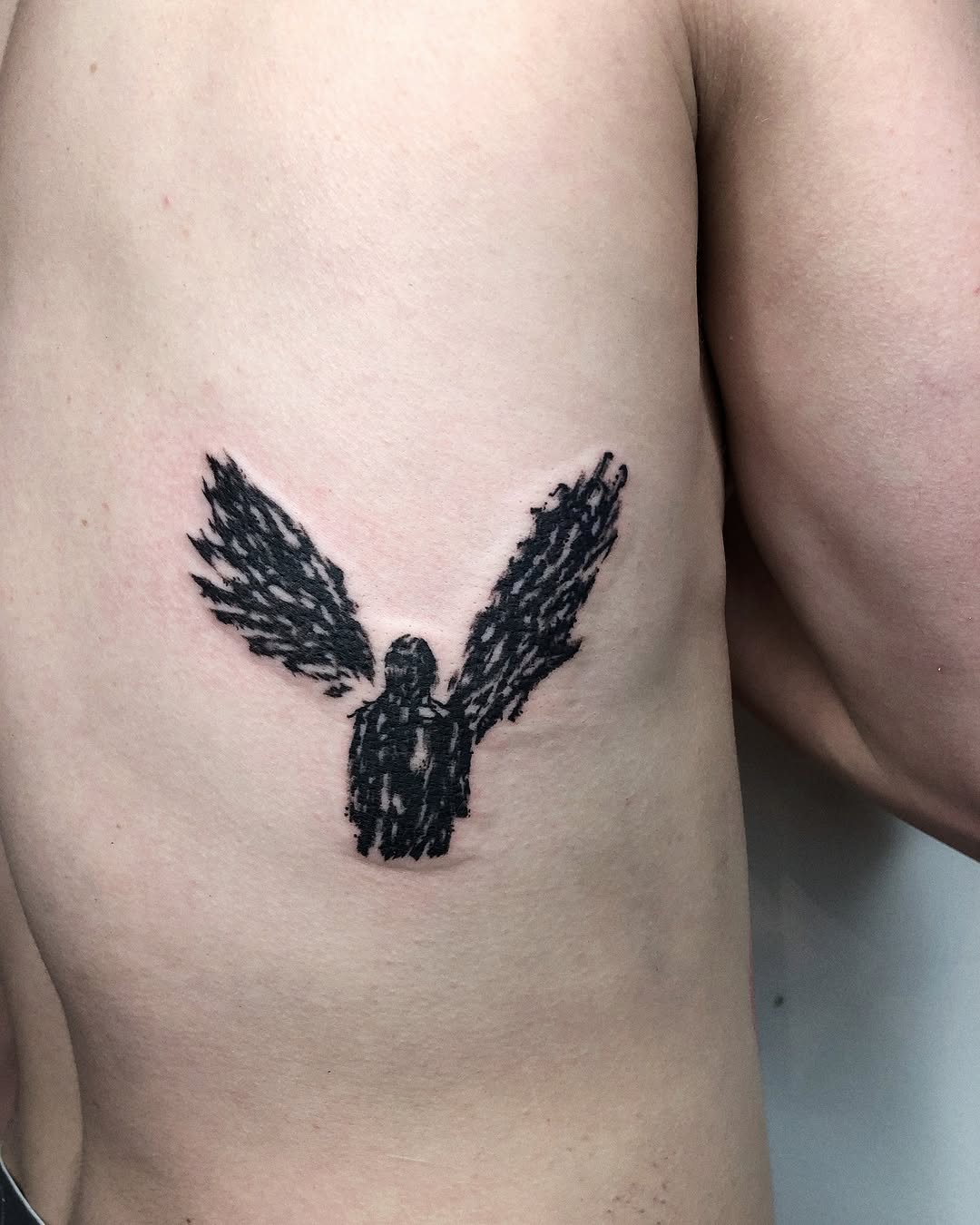 Tattoo by @oykuinkslove — blackwork