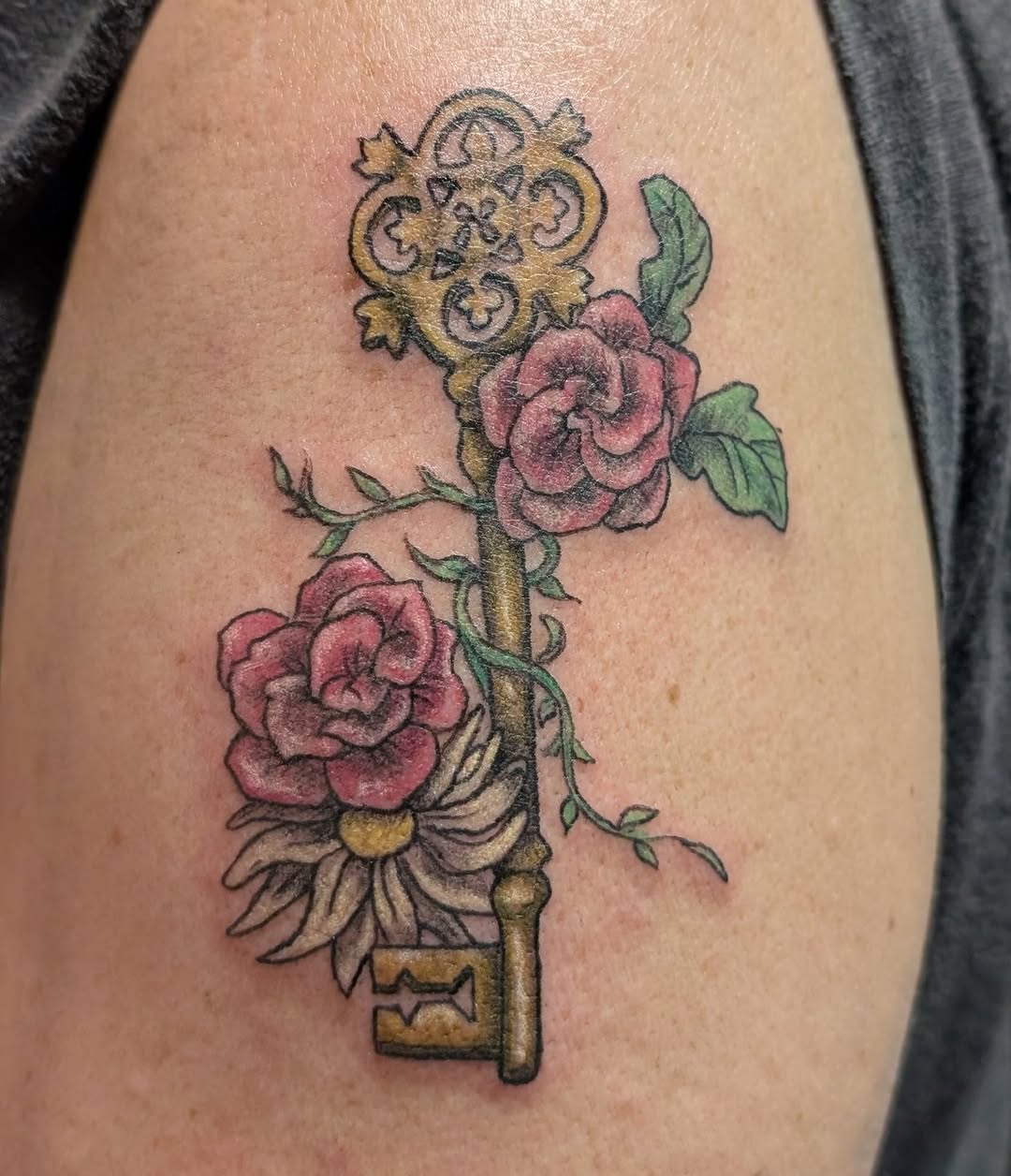 Tattoo by @druidloutattoo — neo_traditional, realism