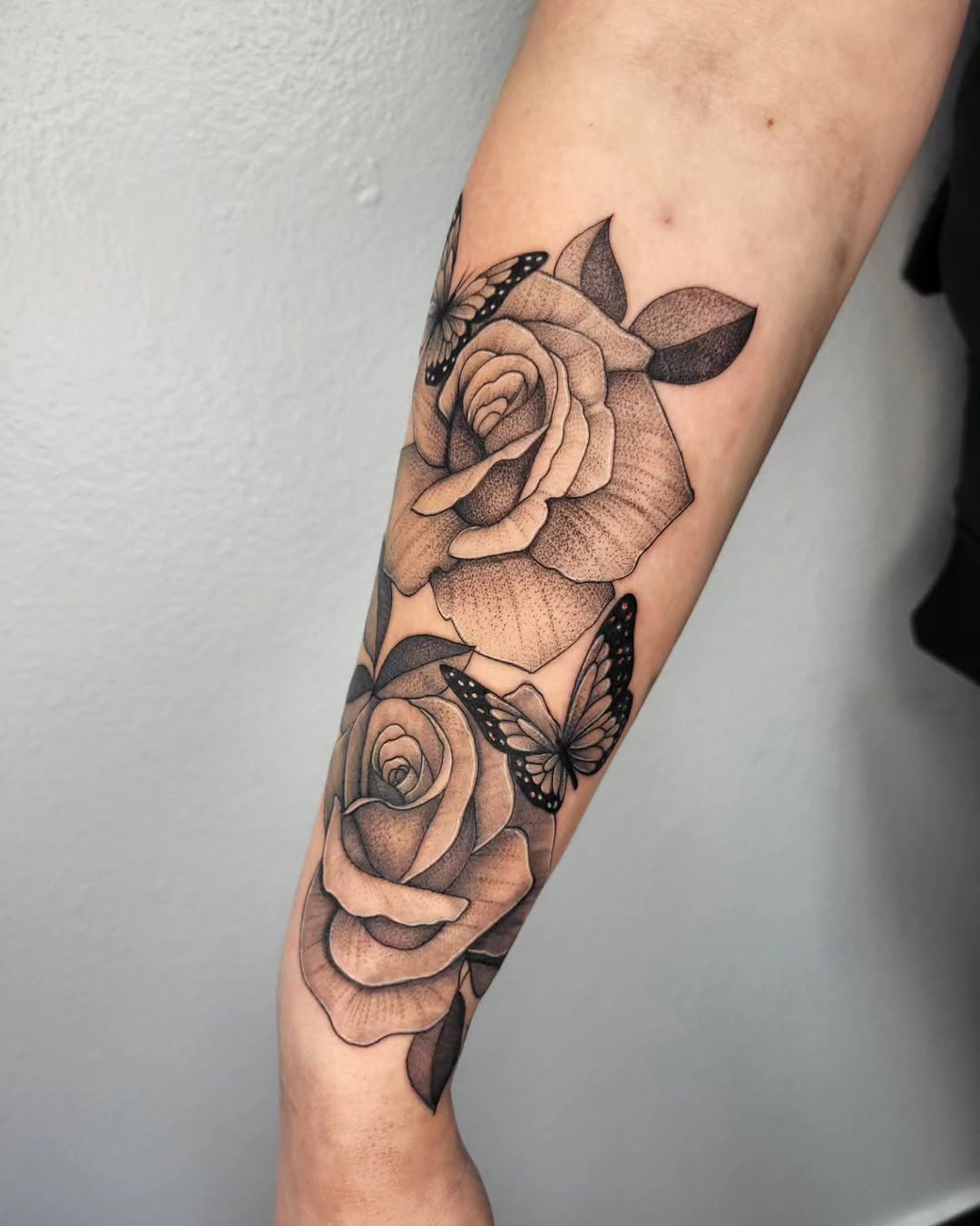 Tattoo by @gorjess__ink — black_and_grey, realism