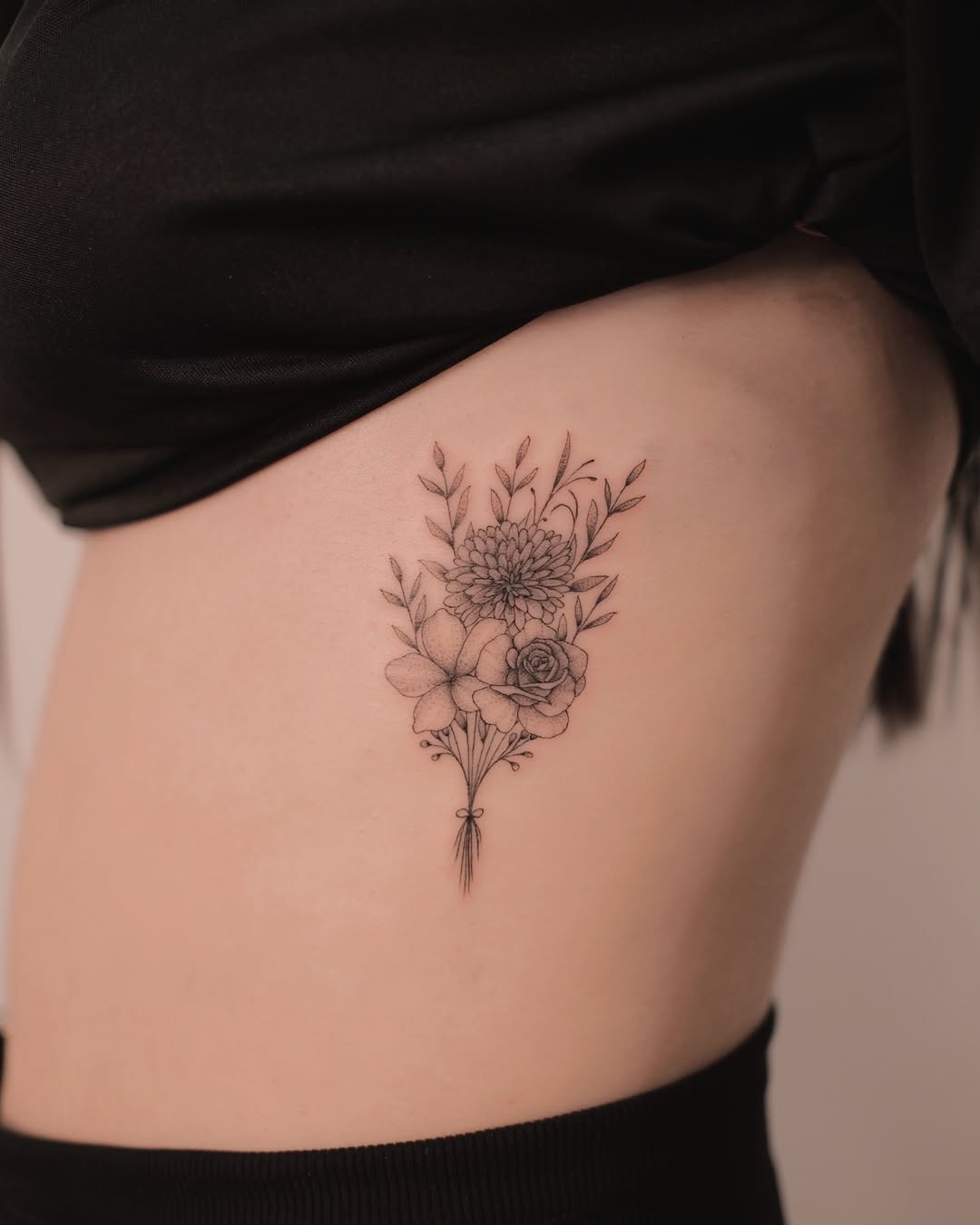 Tattoo by @sky.tattooist17 — fine_line, black_and_grey