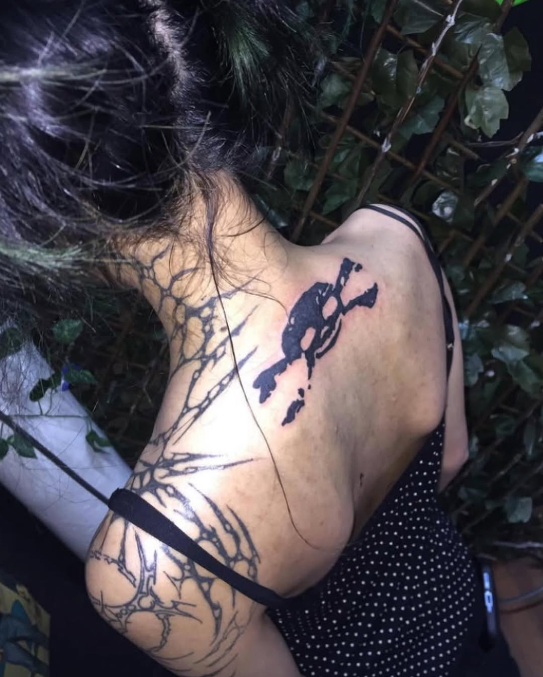 Tattoo by @hurtyoumore — blackwork