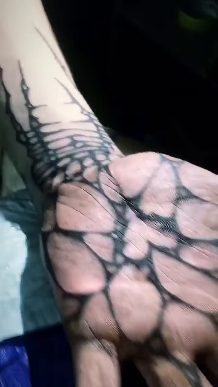 Tattoo by @hurtyoumore — blackwork, geometric