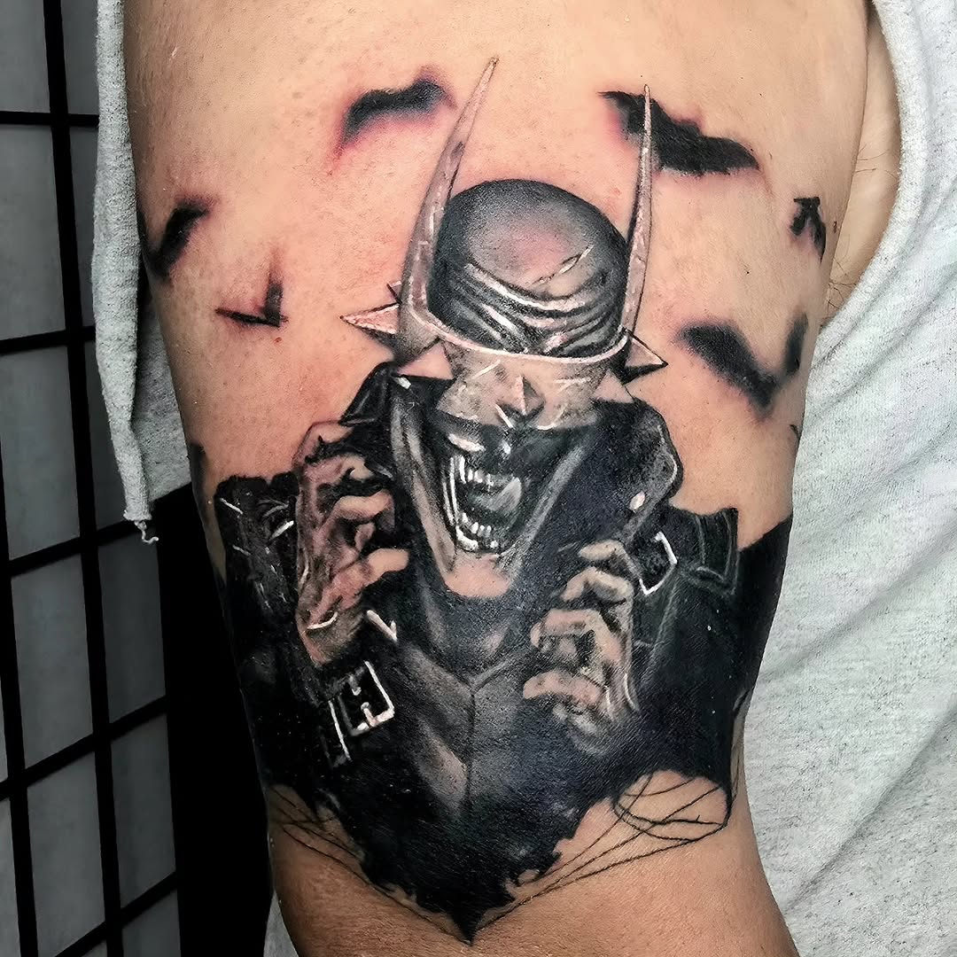 Tattoo by @shariz_2.0 β realism, black_and_grey