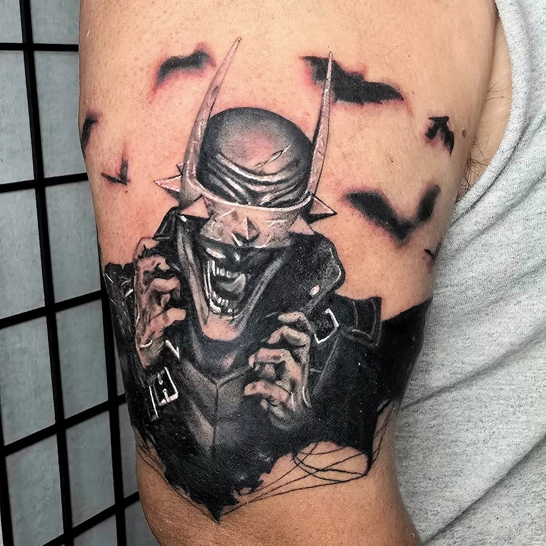 Tattoo by @shariz_2.0 β realism, black_and_grey