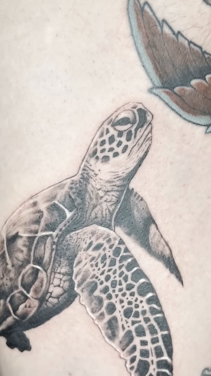 Tattoo by @ren.nation.tattoos — realism, black_and_grey
