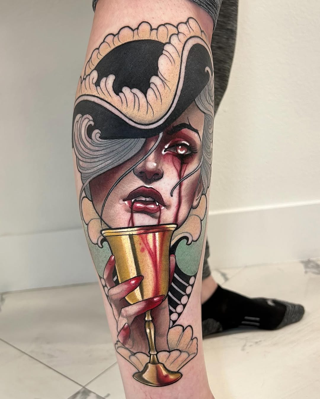 Tattoo by @levimurphyart — neo_traditional