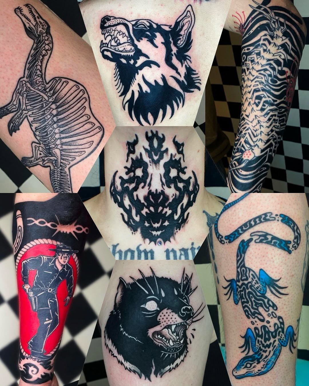 Tattoo by @notsik.inks — blackwork, realism