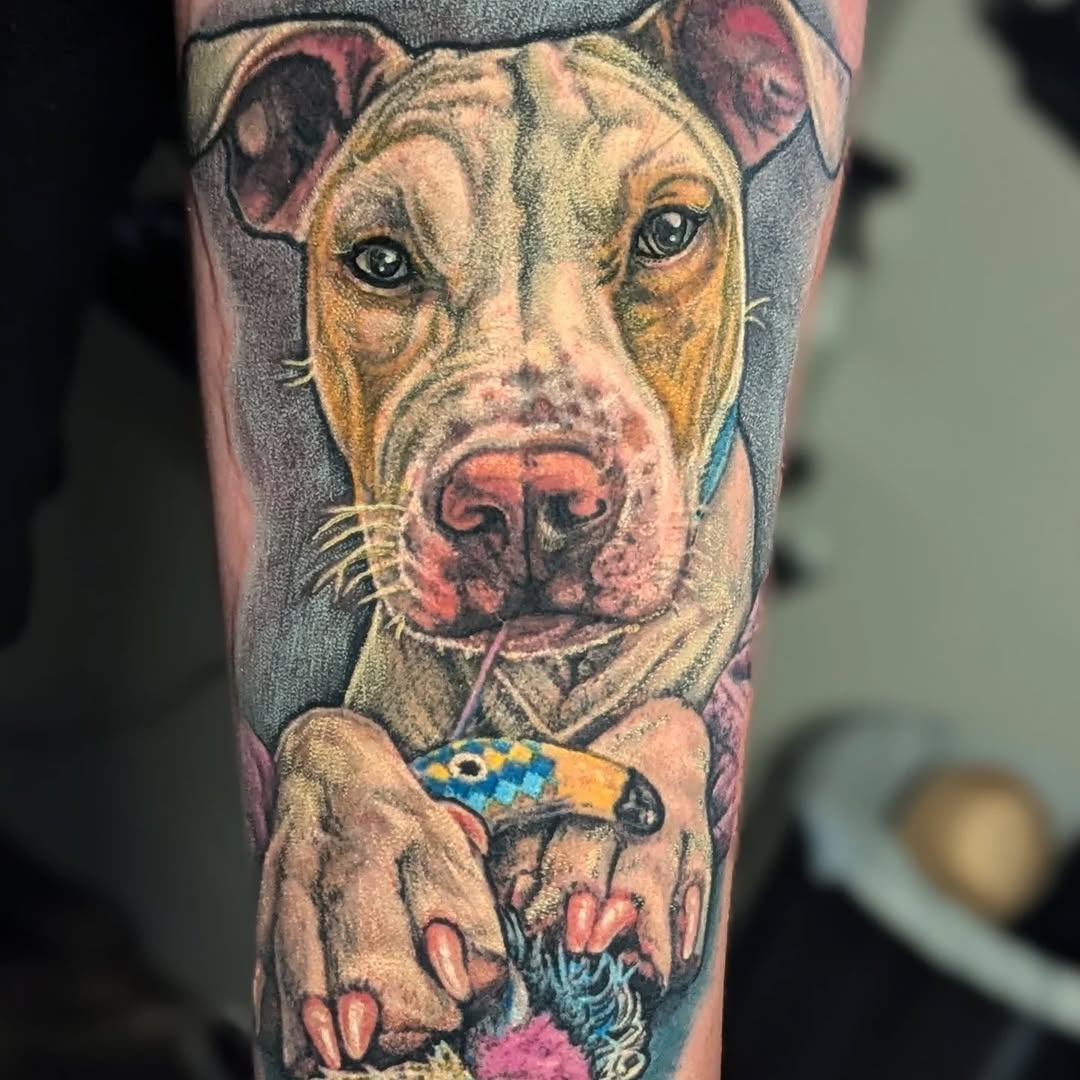 Tattoo by @jtrip360 — realism, black_and_grey