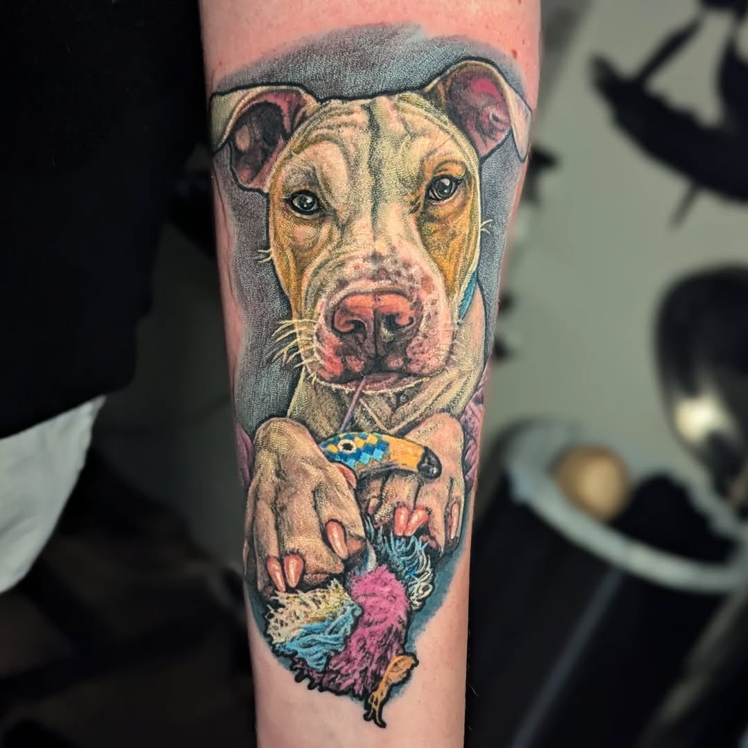 Tattoo by @jtrip360 — realism, black_and_grey