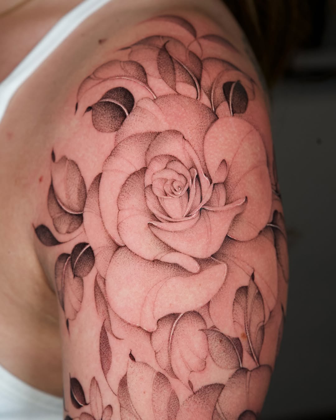 Tattoo by @belfernandezink โ dotwork, realism
