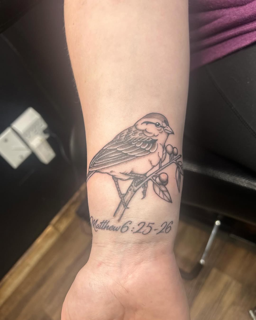 Tattoo by @galacticpasta โ black_and_grey