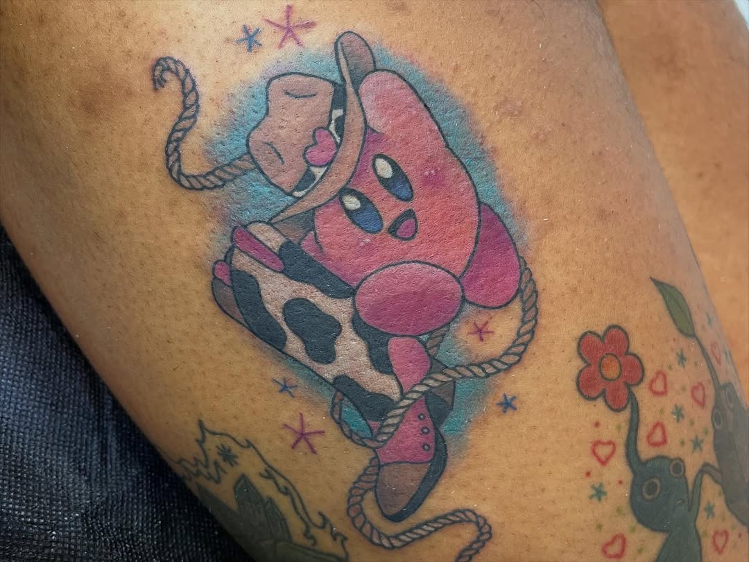 Tattoo by @birdy_tattoos — new_school, anime