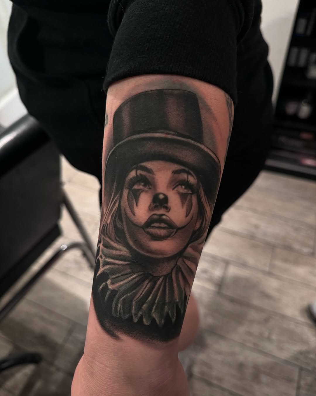 Tattoo by @dannysan14 — black_and_grey, realism
