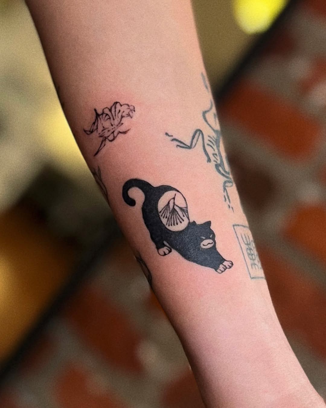 Tattoo by @sankangstudio โ blackwork, fine_line