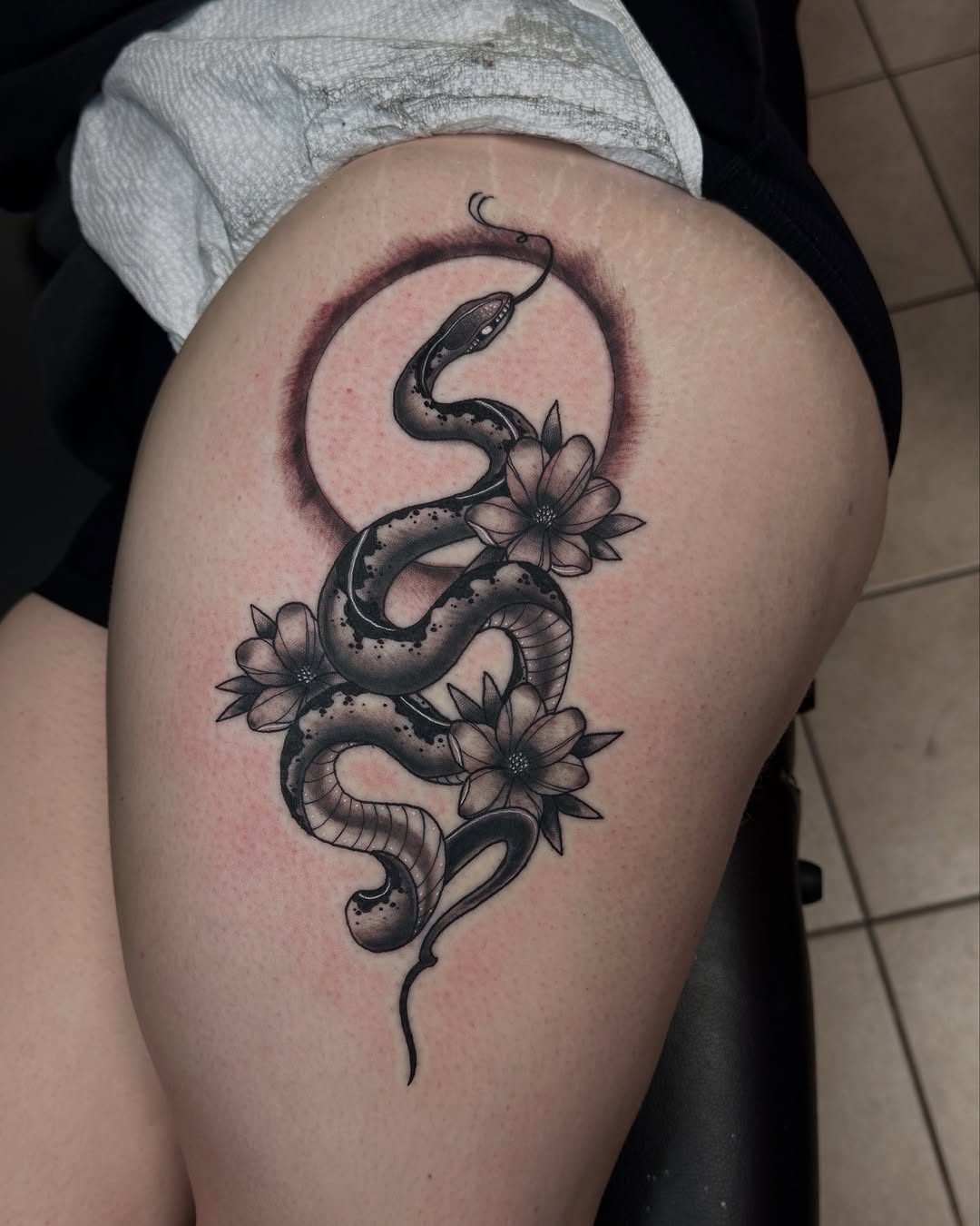 Tattoo by @duffsart — black_and_grey, realism